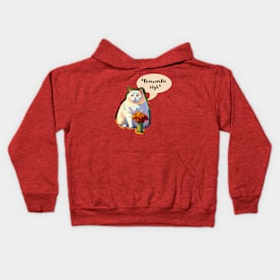 Fat Romantic Cat Kids Hoodie